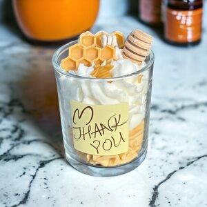 ⚠️SALE Candle // Handmade Honey Comb Shaped Soy Wax Candle SEND OFFERS🥳